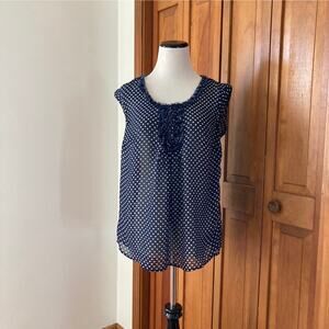Gap Sheer Pullover Top, Size S